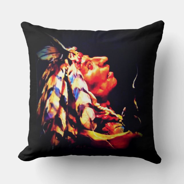 Almofada Medicine Man Throw Pillow (Frente)