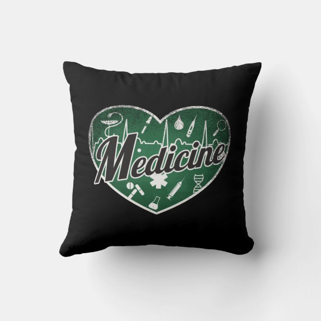 Almofada Medicine Retro Heart Blackboard Love (Verso)
