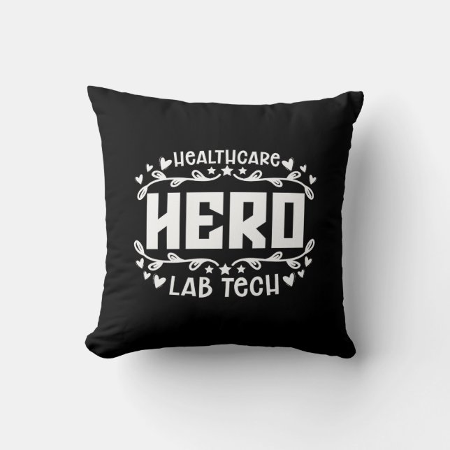 Almofada Médico do Laboratório de Tecnologia Hero Lab da Sa (Frente)