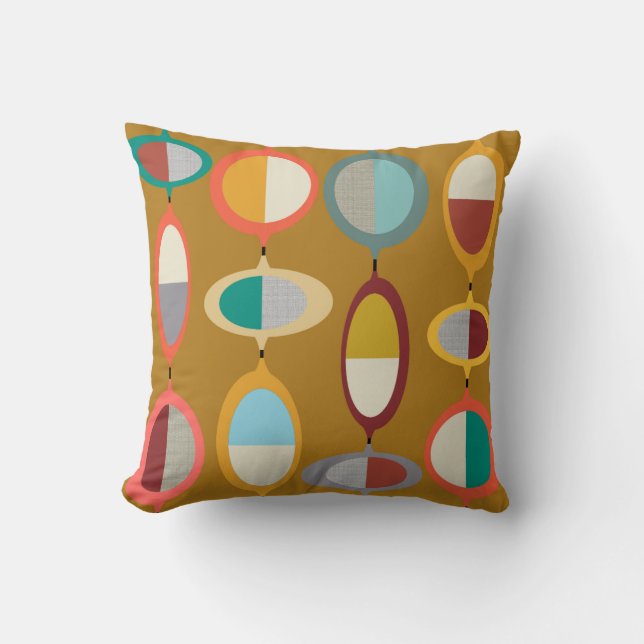 Almofada Médio Estilo Moderno do Século 72 (Frente)