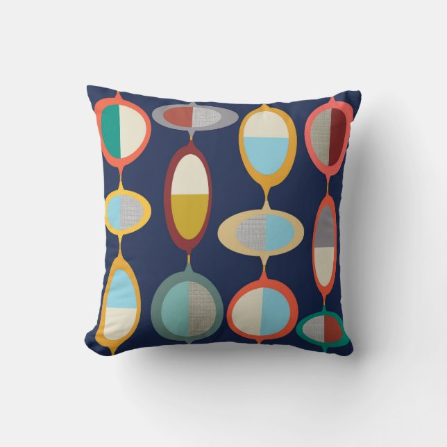 Almofada Médio Estilo Moderno do Século 74 (Frente)