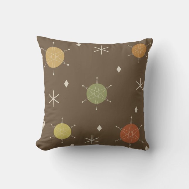 Almofada Médio Retro Starburst Sky Multicolor (Frente)