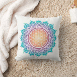 Almofada Meditation, Mandala, Flor da Vida