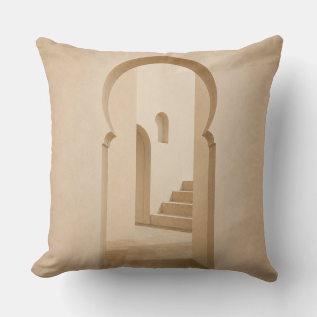 Almofada Mediterranean Arch Throw Pillow (Frente)
