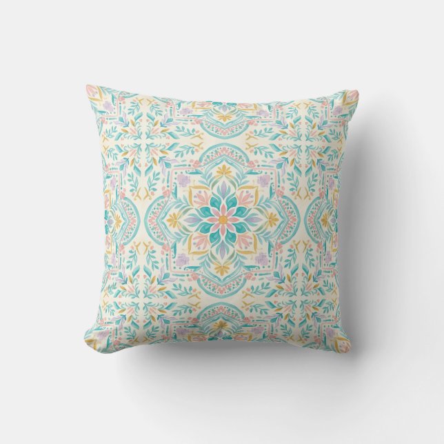 Almofada Mediterranean Decorative Throw Pillow (Frente)