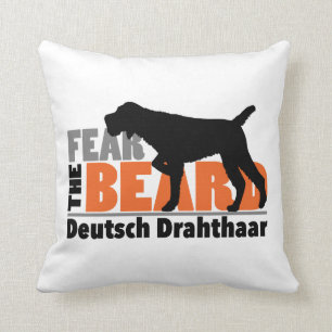 Almofada Medo da barba - Deutsch Drahthaar