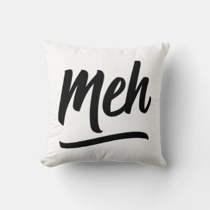 Almofada Meh Typografia