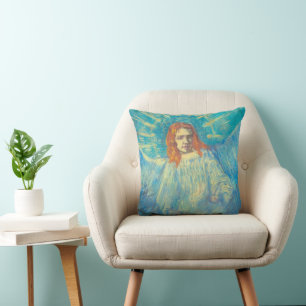 Almofada Meia Figura de um Anjo por Vincent van Gogh