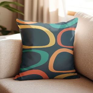 Almofada Meio século de padrão de Abstrato decorativo moder