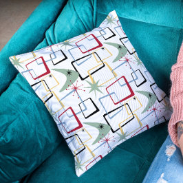 Almofada Meio século dos Quadrados de Boomerang de Impasse 