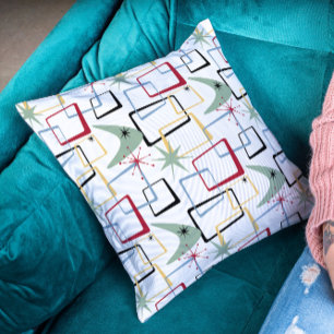 Almofada Meio século dos Quadrados de Boomerang de Impasse 