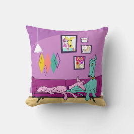 Almofada Meio século Modern Greyhound Art