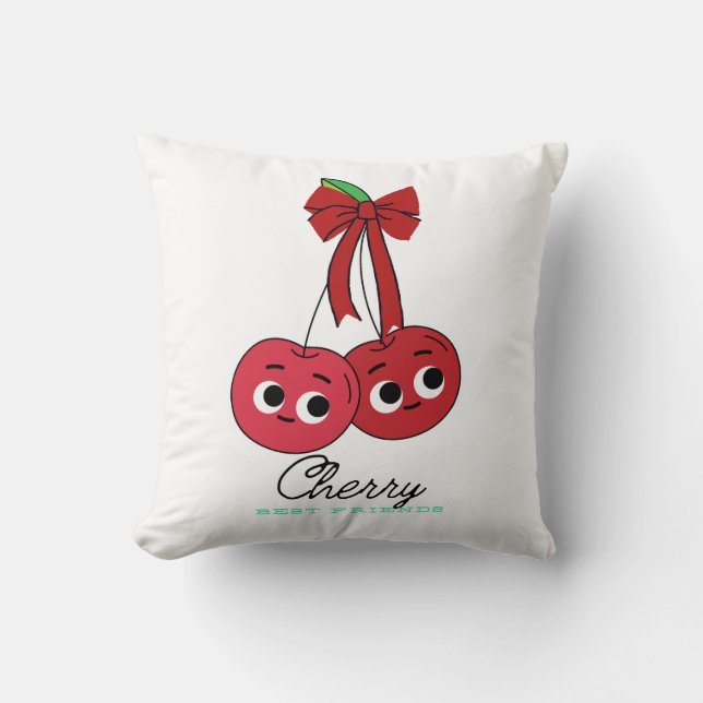 ALMOFADA MELHOR AMIGA CEREJA (Frente)