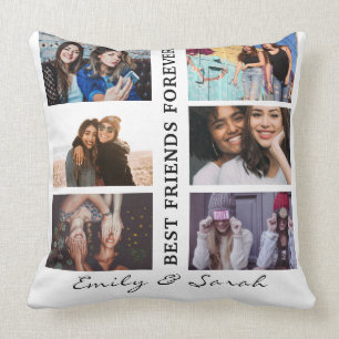 Almofada Melhor Amigo para sempre Personalizar 6 Colagem de
