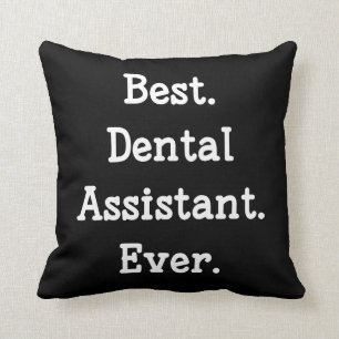 Almofada Melhor. Assistente dental. Nunca