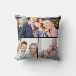 Almofada Melhor Avô&avó de Sempre 6 Colagem de Fotos Person