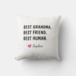 Almofada Melhor Avó Melhor Amiga Melhor Humano