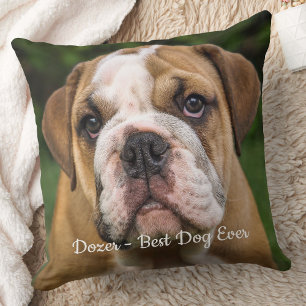 Almofada Melhor Cão Alguma Vez Foto Personalizada De Pet Mo