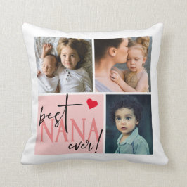 Almofada Melhor Colagem de Fotos Nana Ever