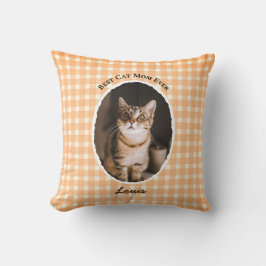 Almofada Melhor Mãe de Gato de Sempre Personalizado Diverti