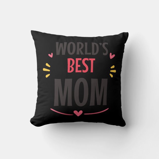 Almofada Melhor mãe do mundo  (Frente)