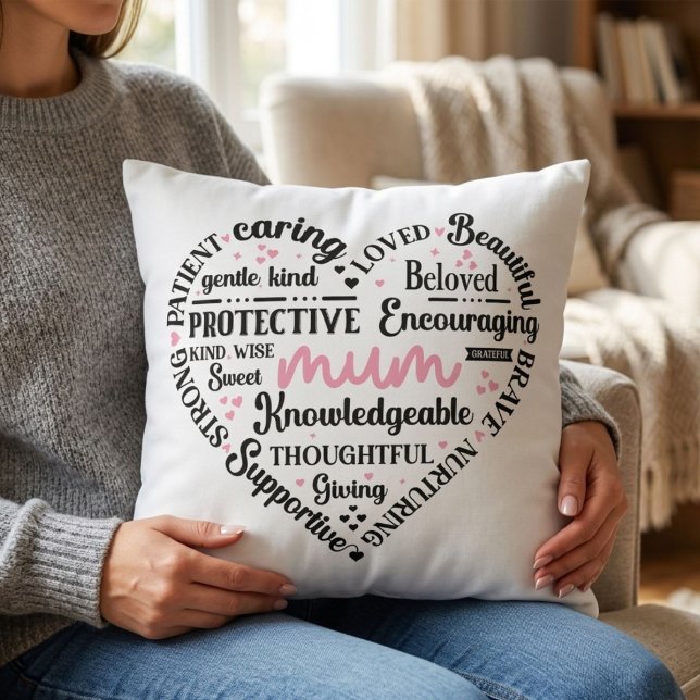 Almofada Melhor Mãe do Mundo: Dia das Mães e Aniversário Co (Criador carregado)