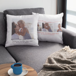 Almofada Melhor mãe | Foto Mínima Moderna Escrita Manuscrit