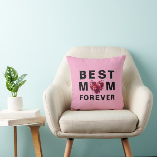 Almofada Melhor MOM para sempre - Bonita e Durável