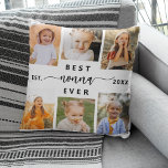 Almofada Melhor Não Nunca - Colagem de Fotos para Netos<br><div class="desc">Celebrar o "Melhor Não Nunca" com este Travesseiro decorativo personalizado de Colagem de Fotos para Netos. Este presente sincero apresenta uma bela coleção de fotos carinhosas capturando momentos especiais, complementada por uma mensagem sincera. Criado a partir de tecido macio e de alta qualidade, ele oferece conforto e estilo a qualquer...</div>