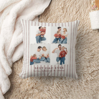 Almofada Melhor Pai de Todos Foto Personalizada | Personali