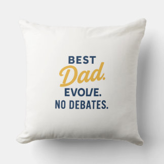 Almofada Melhor Pai - Sem Travesseiro decorativo de Debates