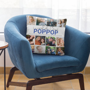 Almofada Melhor Poppop do Mundo   Travesseiro decorativo de
