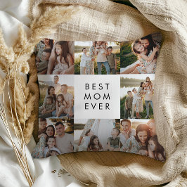 Almofada Melhor Travesseiro de Foto da Mãe Minimalista Mode