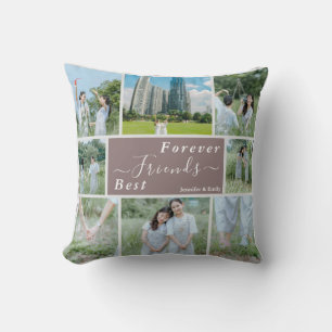 Almofada Melhor Travesseiro decorativo de Colagem de Fotogr
