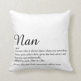 Almofada Melhor Vovó De Sempre, Script De Definição Da Avó