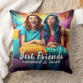 Almofada Melhores Amigas Irmãs Engraçadas