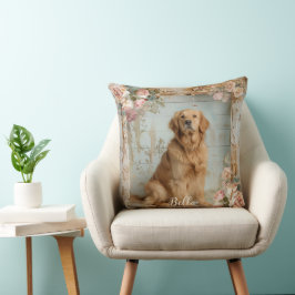 Almofada Melhores Amigas Mãe de Cachorro Decoração Labrador