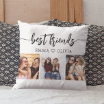 Almofada Melhores Amigos Besties 3 Colagem de Fotografias K<br><div class="desc">Celebre a sua amizade com o Travesseiro decorativo de manutenção da imagem da melhor amiga Besties 3. Este travesseiro personalizado apresenta uma bela colagem organizada de três fotos carinhosas, capturando momentos especiais com seus amigos. Feito com cuidado e materiais de alta qualidade, adiciona um toque na moda e sentimental a...</div>