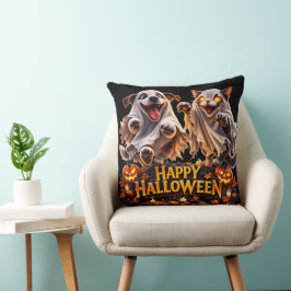 Almofada Melhores amigos decoração feliz Halloween