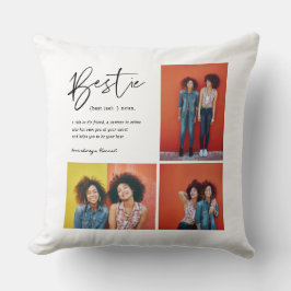 Almofada Melhores Amigos para Sempre | 3 Presente de Colage