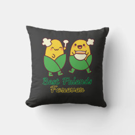 ALMOFADA MELHORES AMIGOS PARA SEMPRE, ENGRAÇADO, PRESENTES,