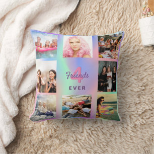 Almofada Melhores amigos personalizados colagem fotográfic