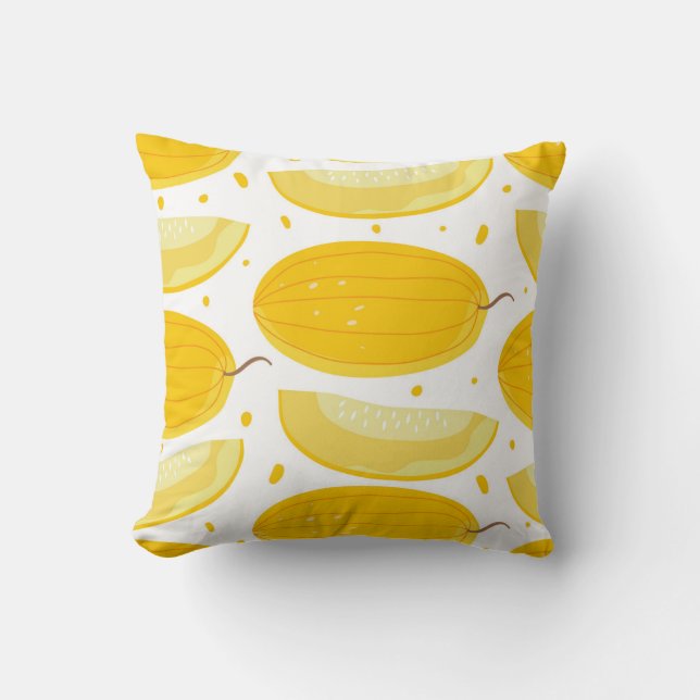 Almofada Melon Doodle Vintage Design (Frente)