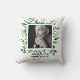 Almofada Memória Amadora de Foto do Mens Memorial Gift Bere