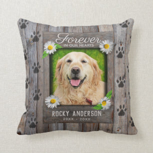 Almofada Memorial Personalizado para um Cachorro