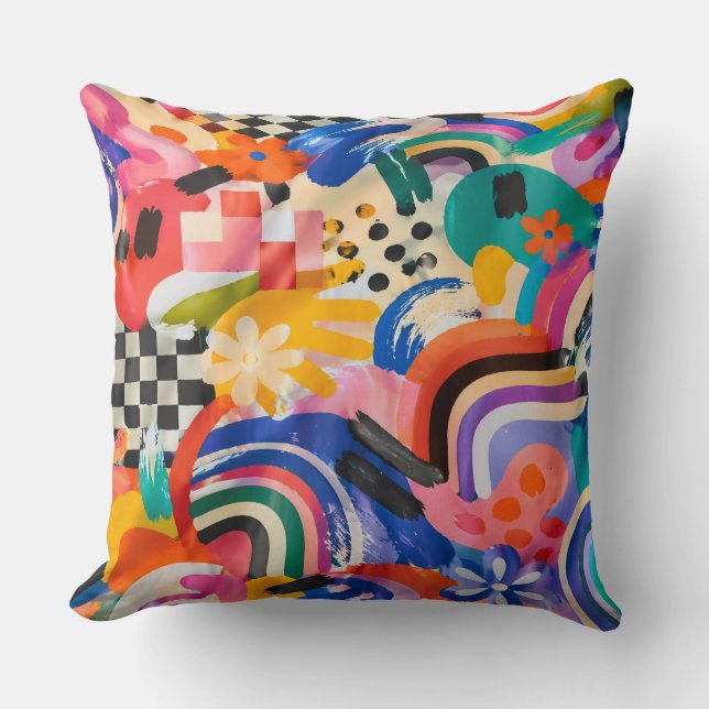 Almofada Memphis Pattern Pillow (Frente)