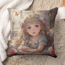 Almofada Menina Caprichosa 