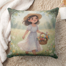 Almofada Menina Caprichosa 