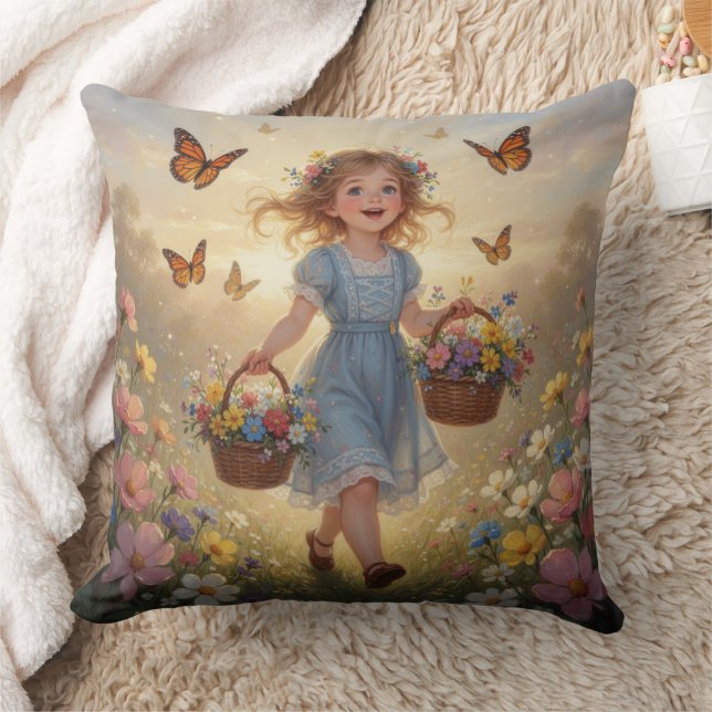 Almofada Menina Caprichosa  (Cobertor)