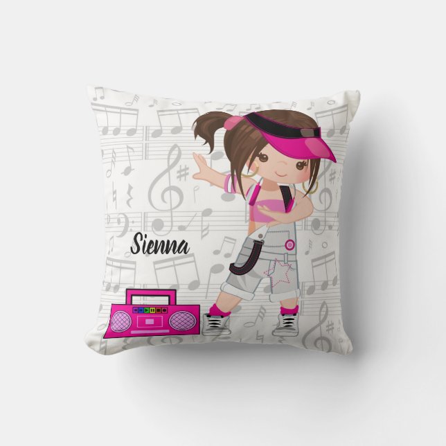 Almofada Menina de salto (Frente)